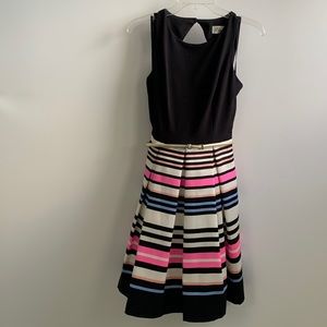 Eliza J Pleated Dress NEW